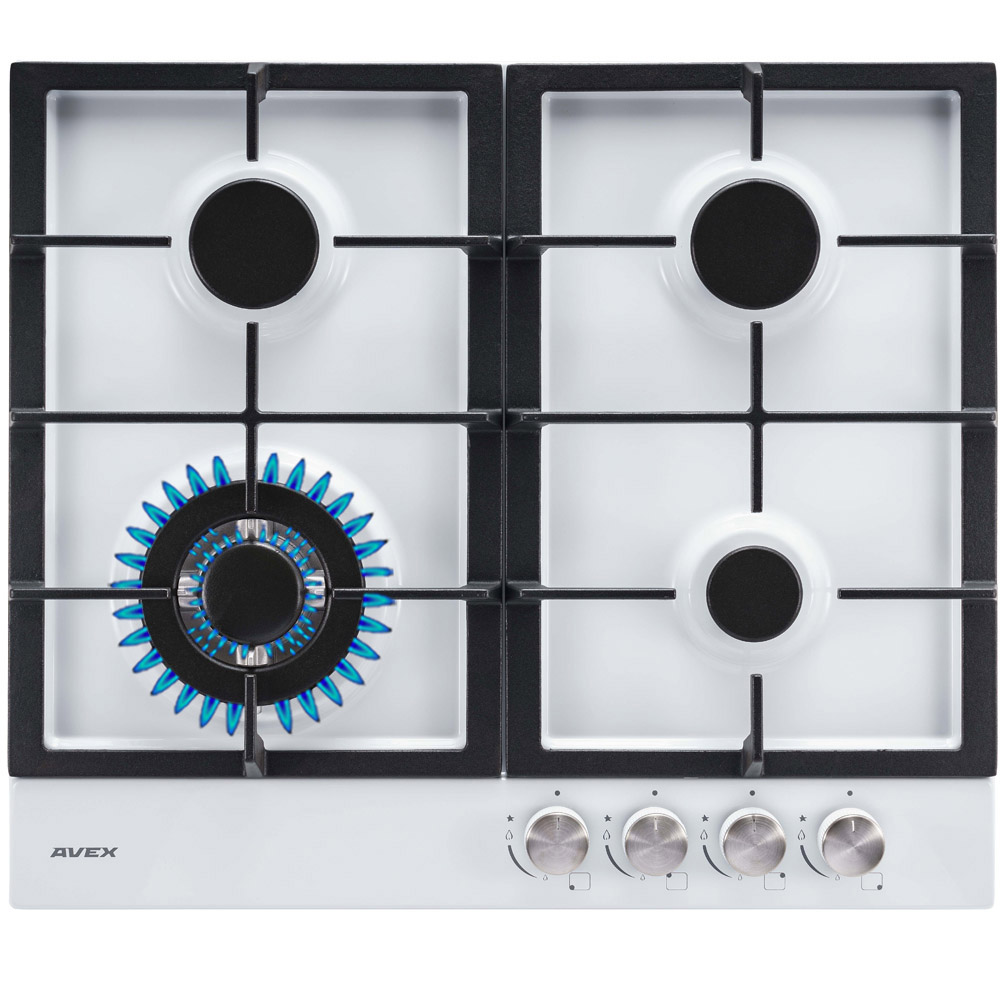 

Встраиваемая газовая панель AVEX HS 6142 W White, HS 6142
