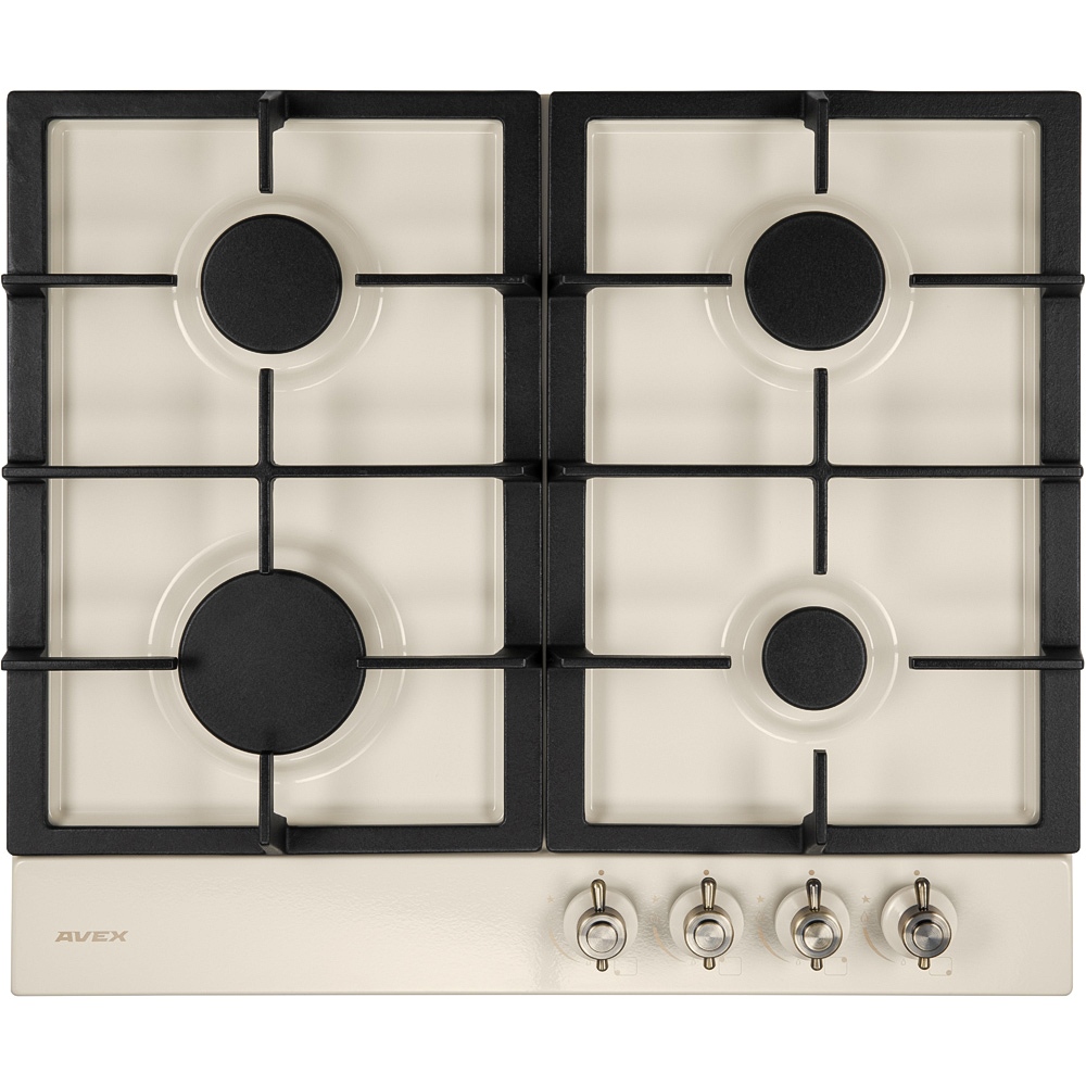 

Встраиваемая газовая панель AVEX HS 6141 YR Beige, HS 6141