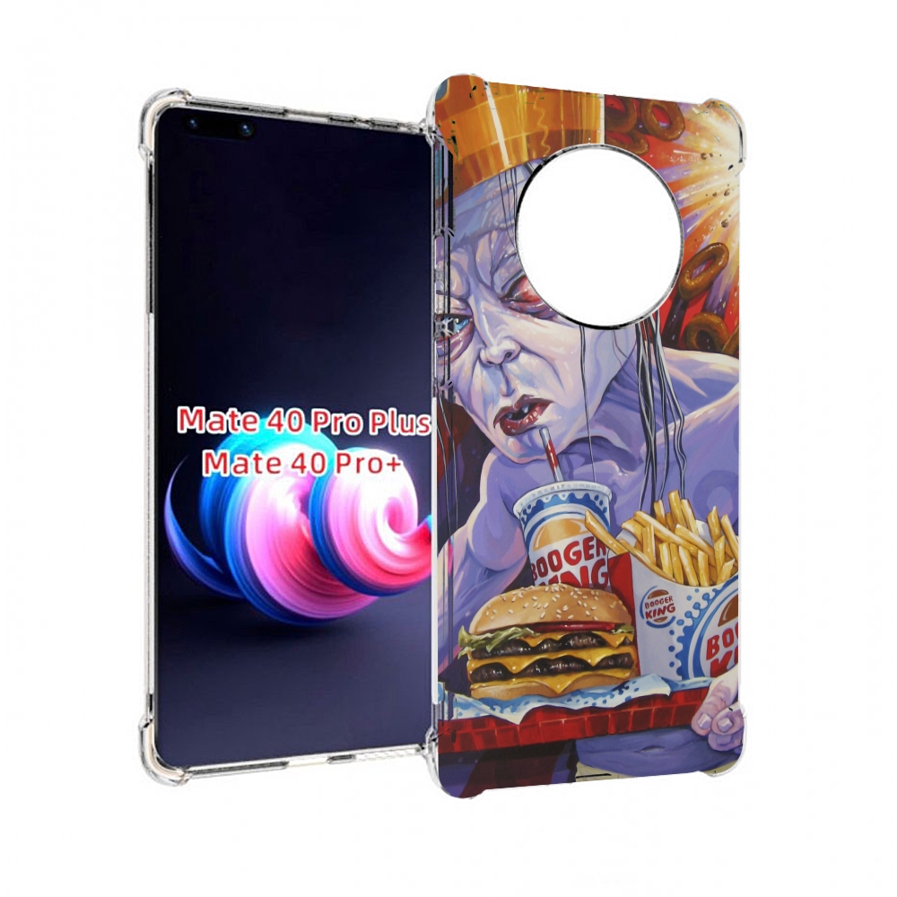 

Чехол MyPads акварельная планета для Huawei Mate 40 Pro+ Plus, Прозрачный, Tocco