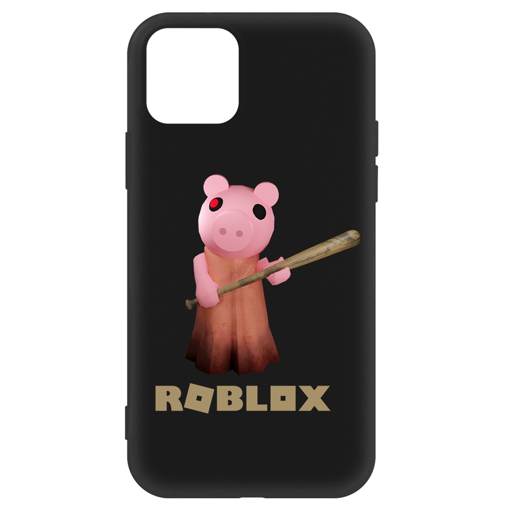 

Чехол-накладка Krutoff Soft Case Roblox-Пигги для iPhone 12 Pro Max черный