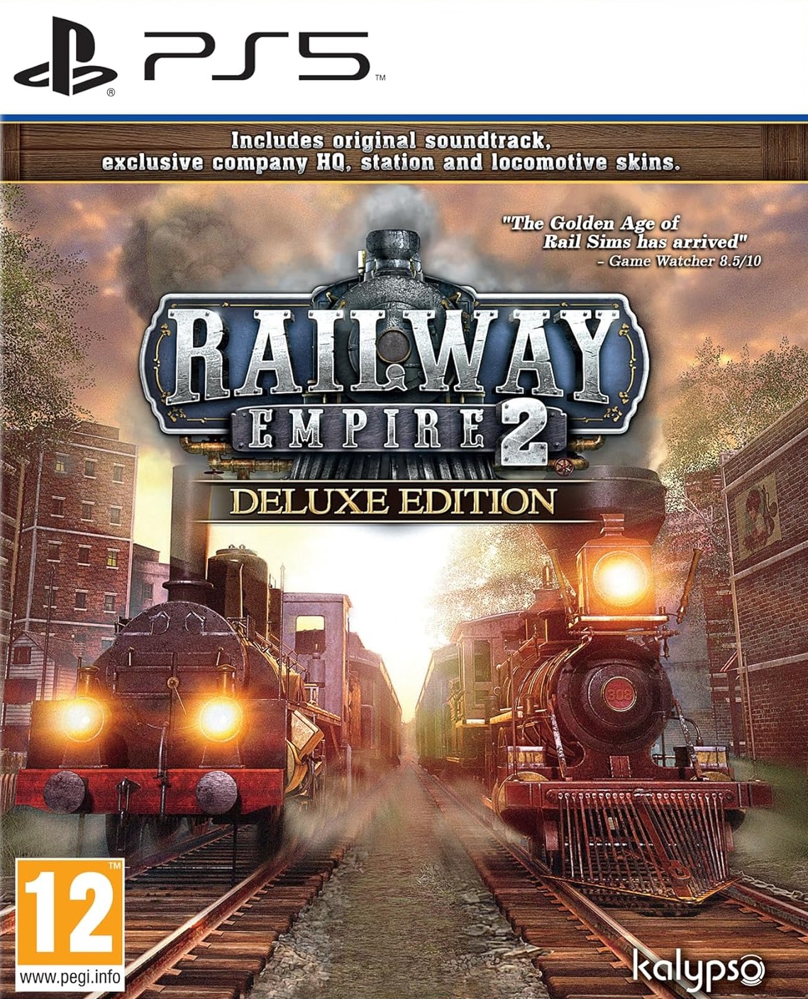 Игра Railway Empire 2 Deluxe Edition (PlayStation 5, русские субтитры)