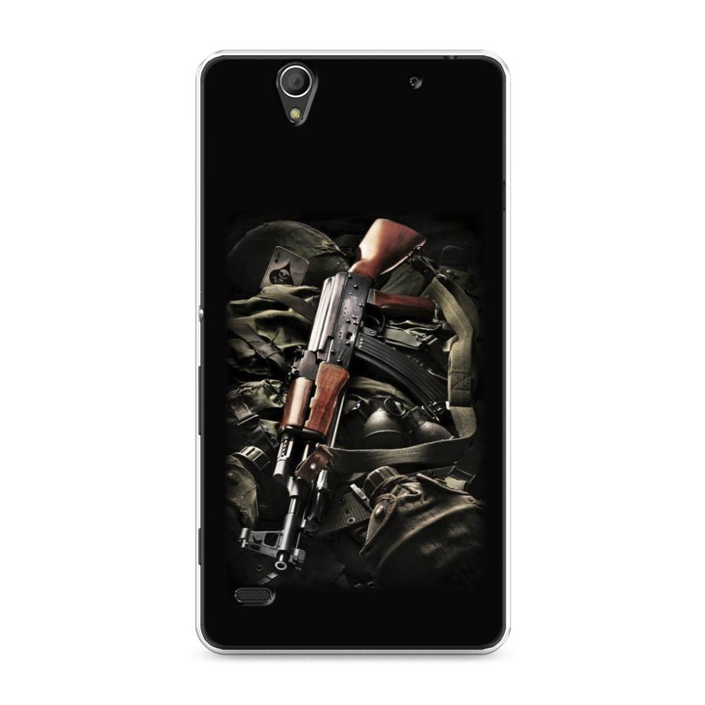 

Чехол Awog на Sony Xperia C4 "Автомат", Разноцветный, 52650-5