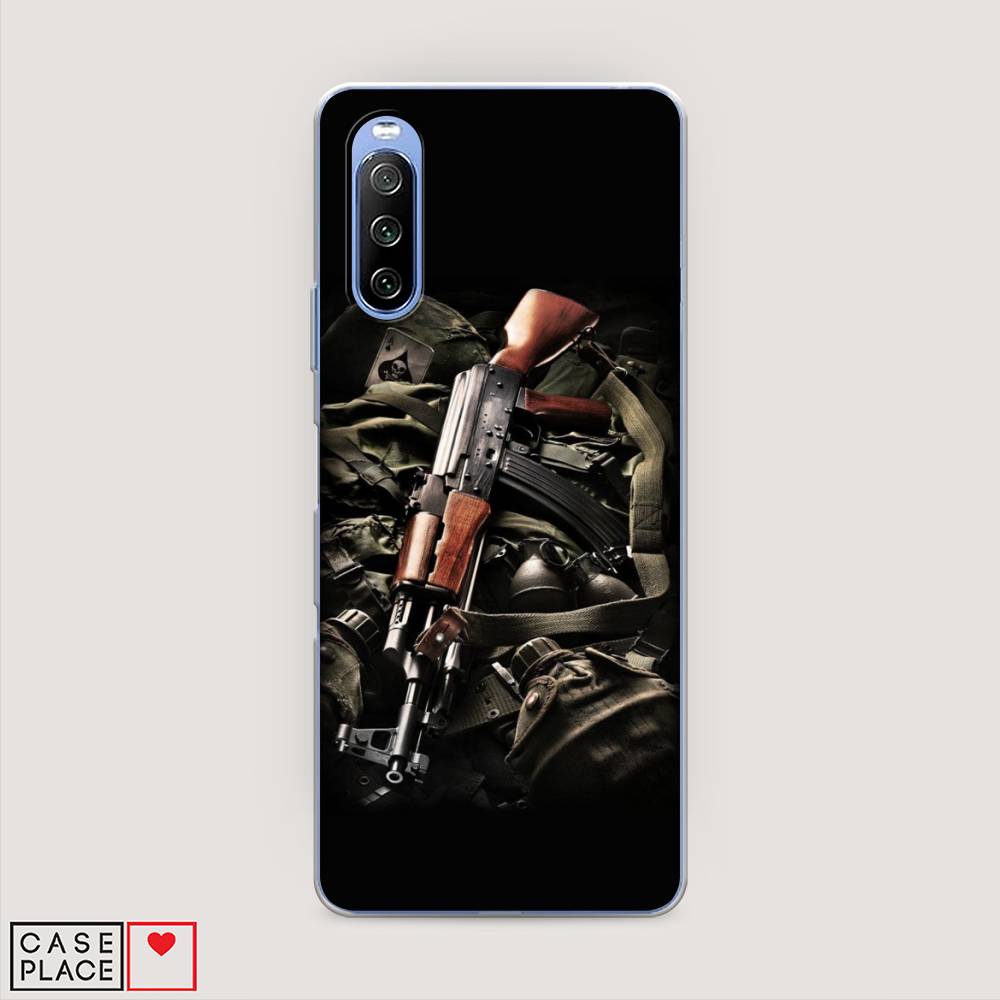 

Чехол Awog на Sony Xperia 10 III "Автомат", Разноцветный, 54950-5