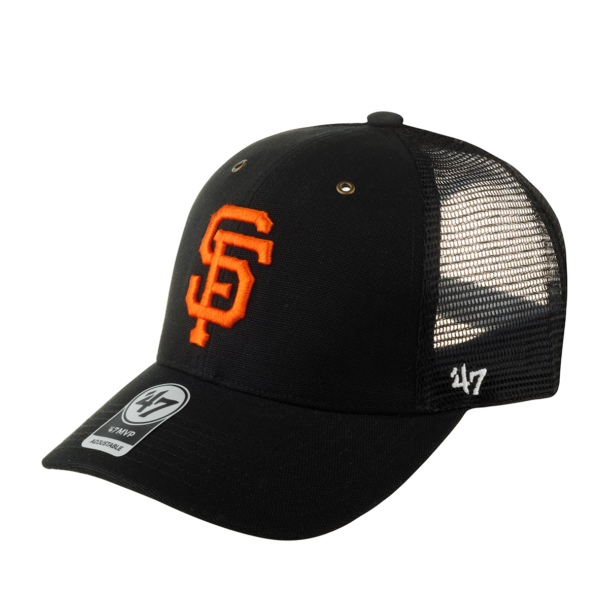 

Бейсболка унисекс 47 BRAND Carhartt collab San Francisco Giants MLB черная, Черный, Carhartt collab San Francisco Giants MLB