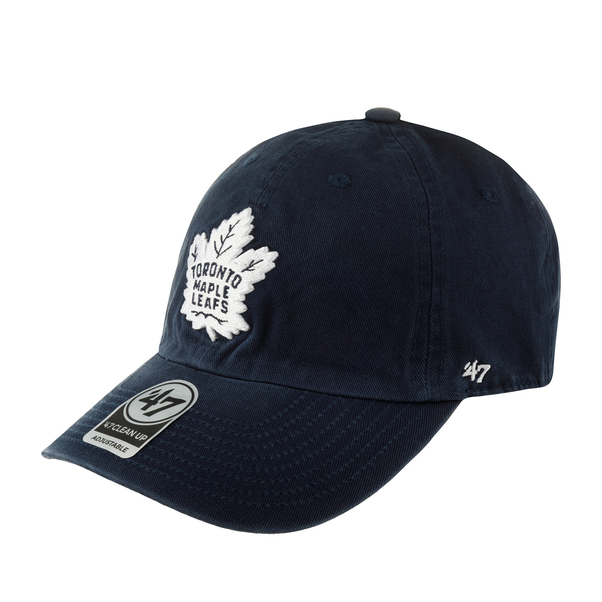 Бейсболка унисекс 47 BRAND H-RGW18GWS-LN Toronto Maple Leafs NHL темно-синяя, one size синий