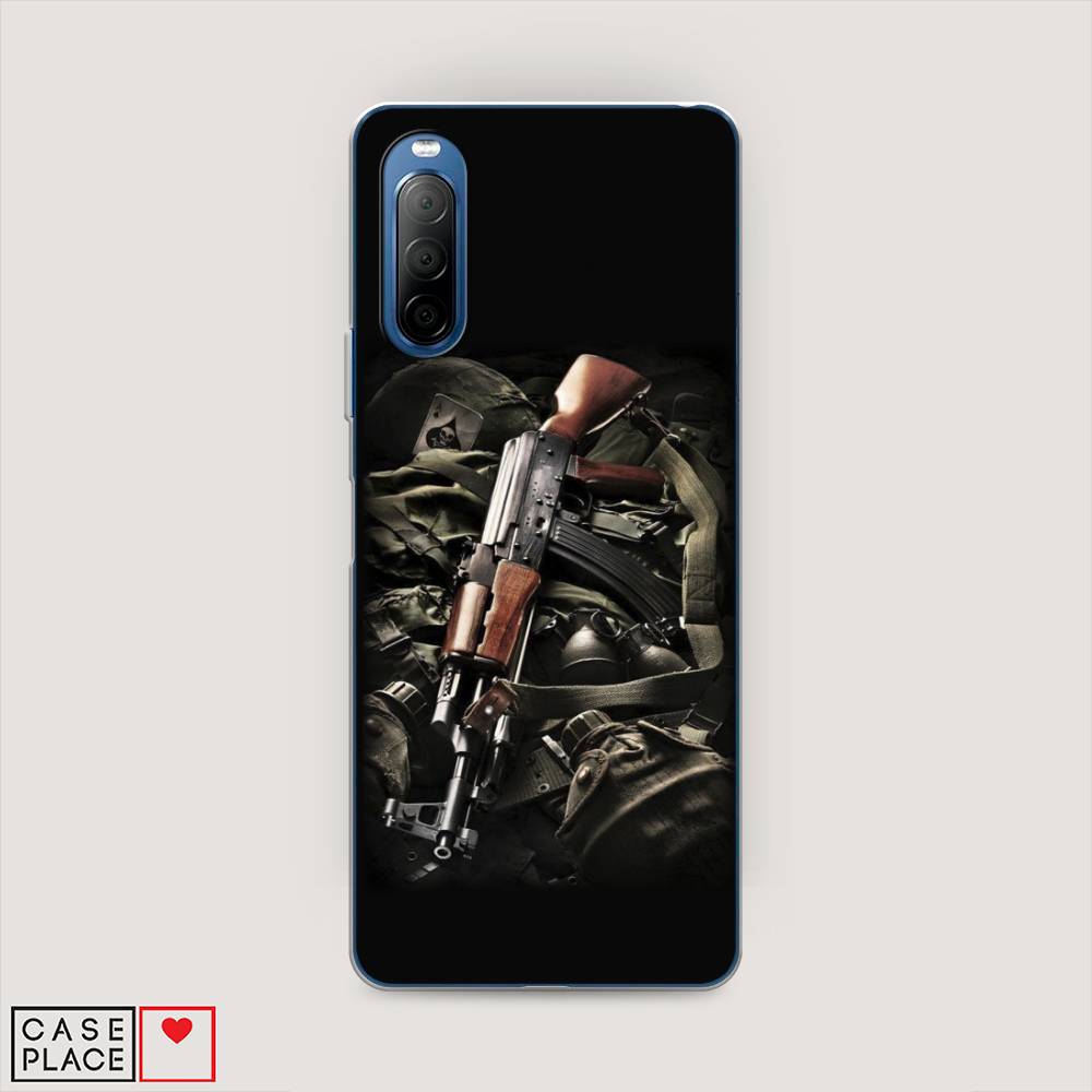 

Чехол Awog на Sony Xperia 10 II "Автомат", Разноцветный, 54650-5