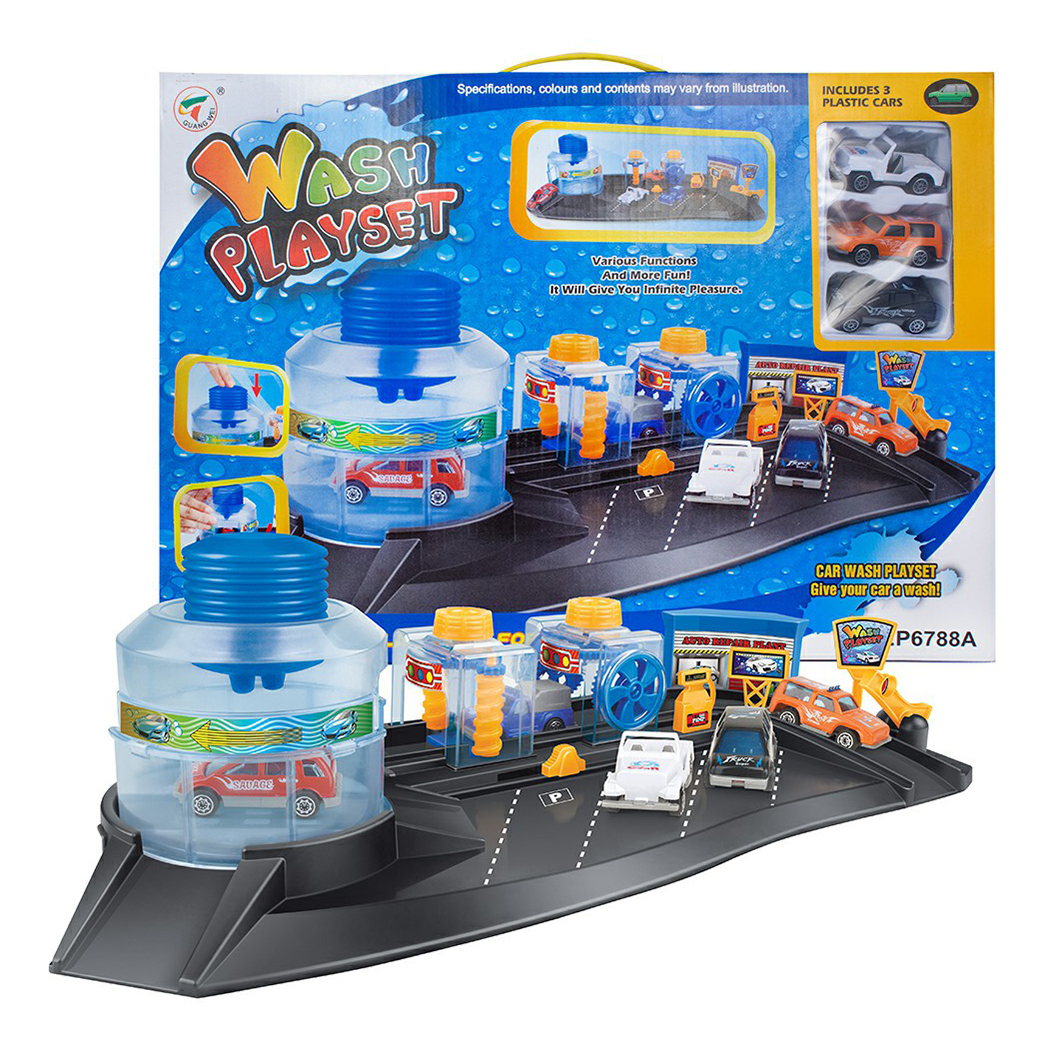 

Игровой набор Dream Makers Паркинг Автомойка, Разноцветный