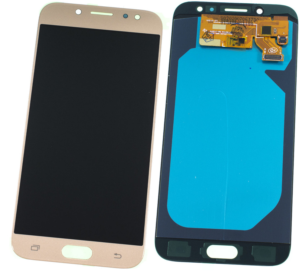 

Дисплей OLED для Samsung Galaxy J7 (2017) (SM-J730F) Экран с тачскрином/Золотой