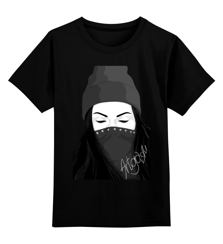 

Детская футболка Printio Девушка artgasm цв.черный р.116, 0000000770533