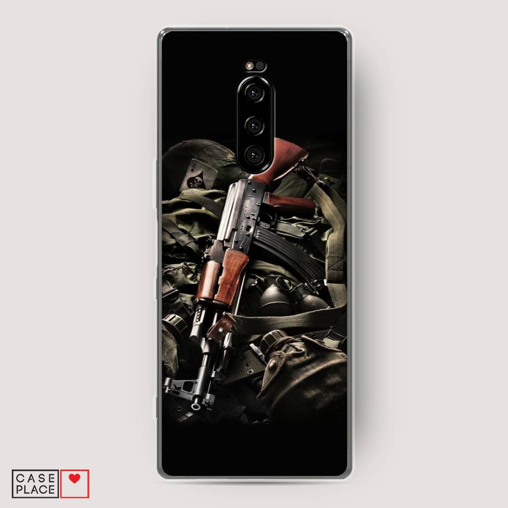 

Чехол Awog на Sony Xperia 1/XZ4 "Автомат", Разноцветный, 54250-5