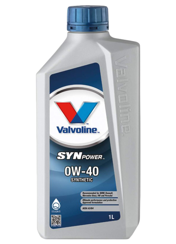 Моторное масло Valvoline SYNPOWER 0W40 1л