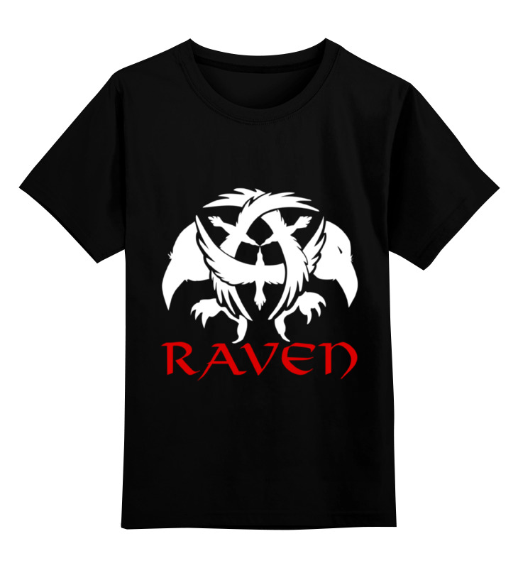 

Детская футболка классическая унисекс Printio Raven brand, 0000000769805