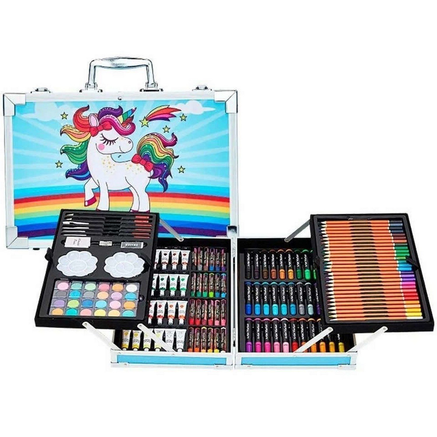 

Набор юного художника в металлическом кейсе (146 предметов)