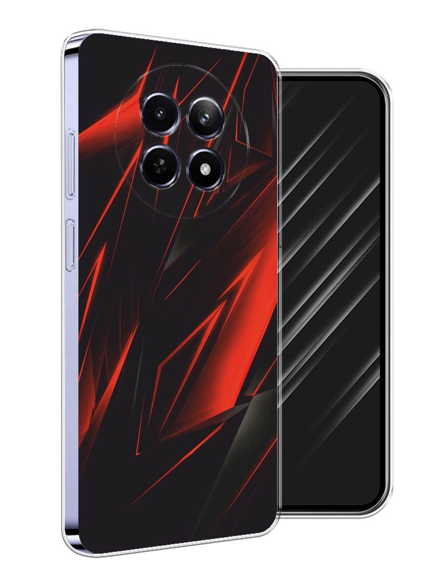 

Чехол Awog на Realme 12 5G "Игровой фон", Бордовый;красный;черный, 2516450-1