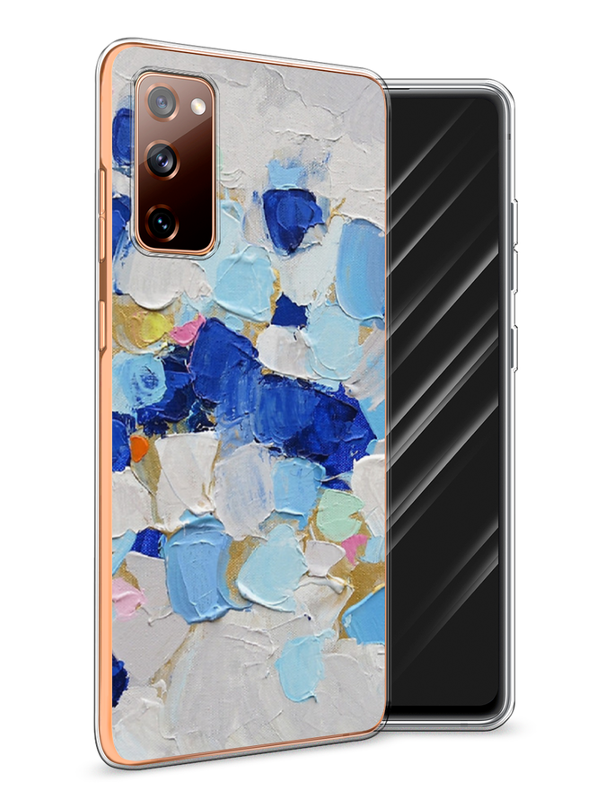

Чехол Awog на Samsung Galaxy S20 FE / Самсунг S20 FE "Холст сине-белый", Разноцветный, 2101350-10