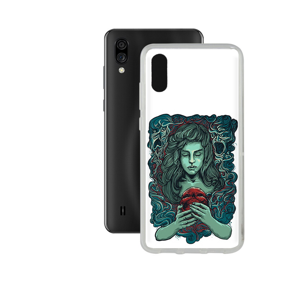 Чехол MyPads Tocco для ZTE Blade A5 (2020) спящая девушка (PT226944.454.619)