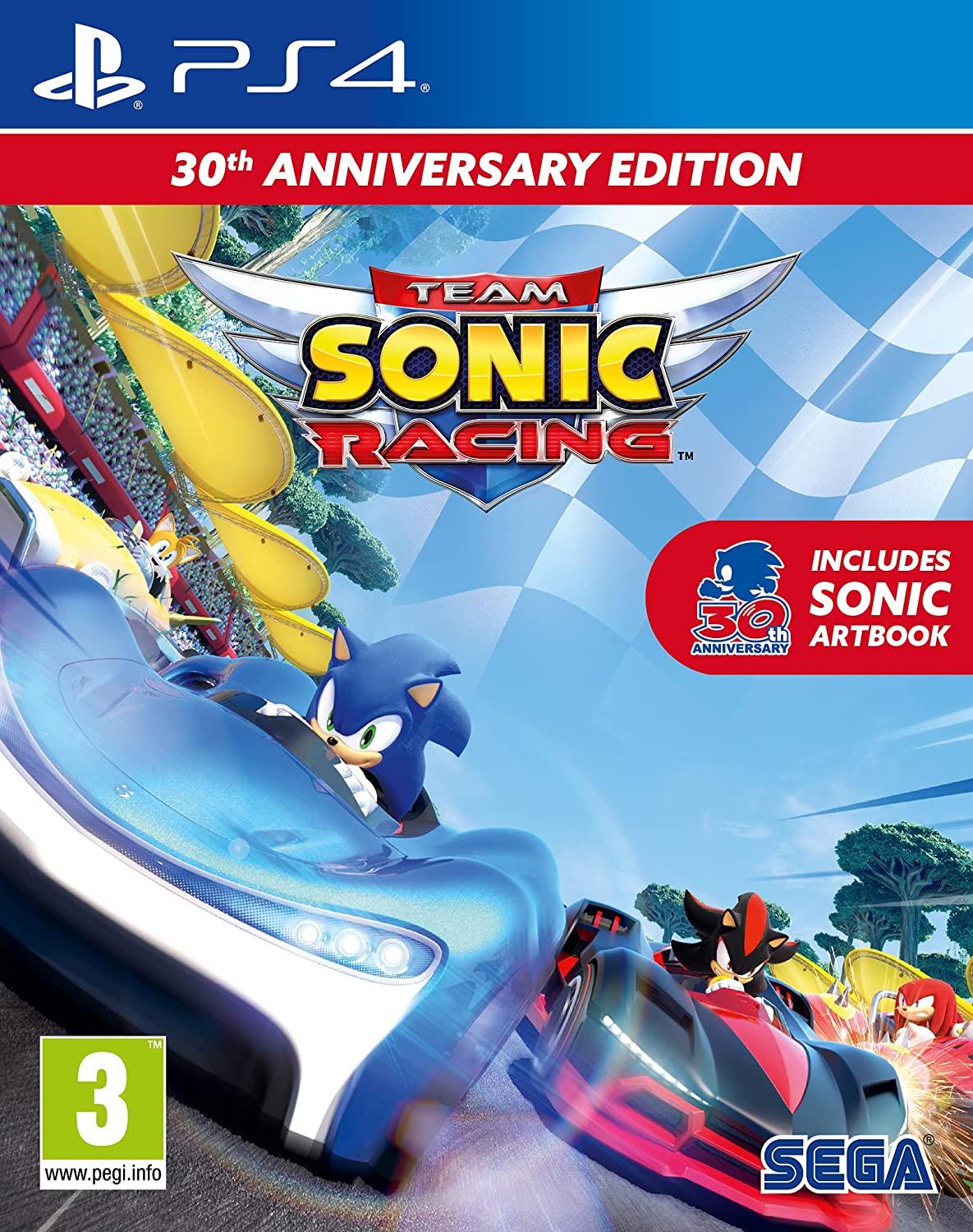 Игра Team Sonic Racing 30th Anniversary Edition Русская Версия (PS4)