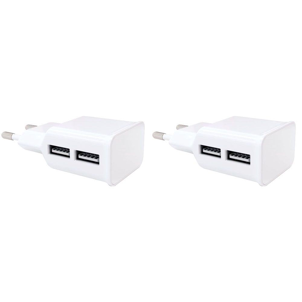 

Сетевое зарядное устройство Red Line type-c - usb 2xUSB 2.1 А белый