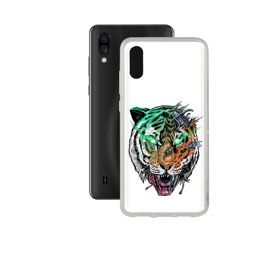 Чехол MyPads Tocco для ZTE Blade A5 (2020) робо-тигр (PT226944.454.584)
