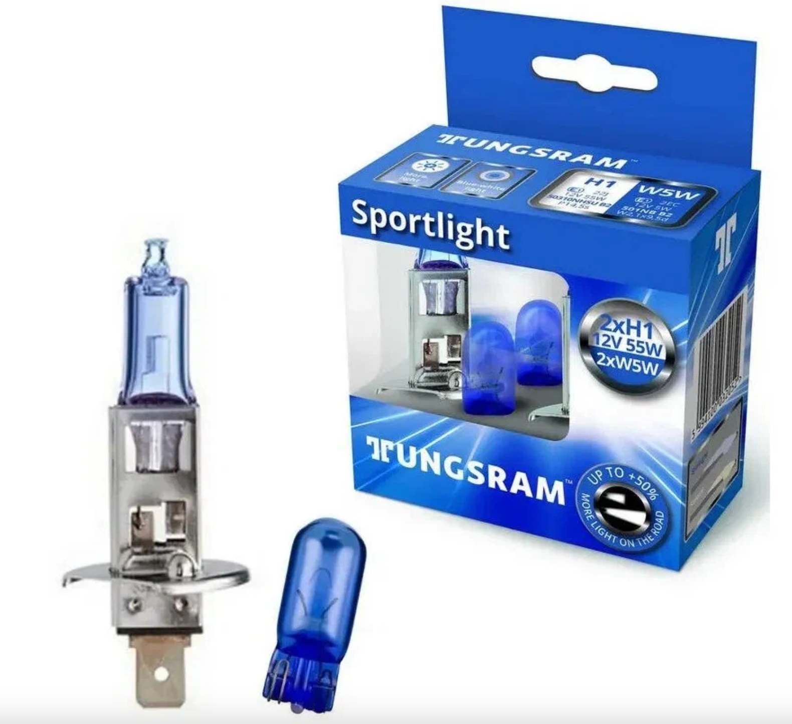 

Tungsram 12v Лампа H1 55w/ W5w Sportlight Компл. 4шт 50310nhsu B2+501nb B2 TUNGSRAM арт