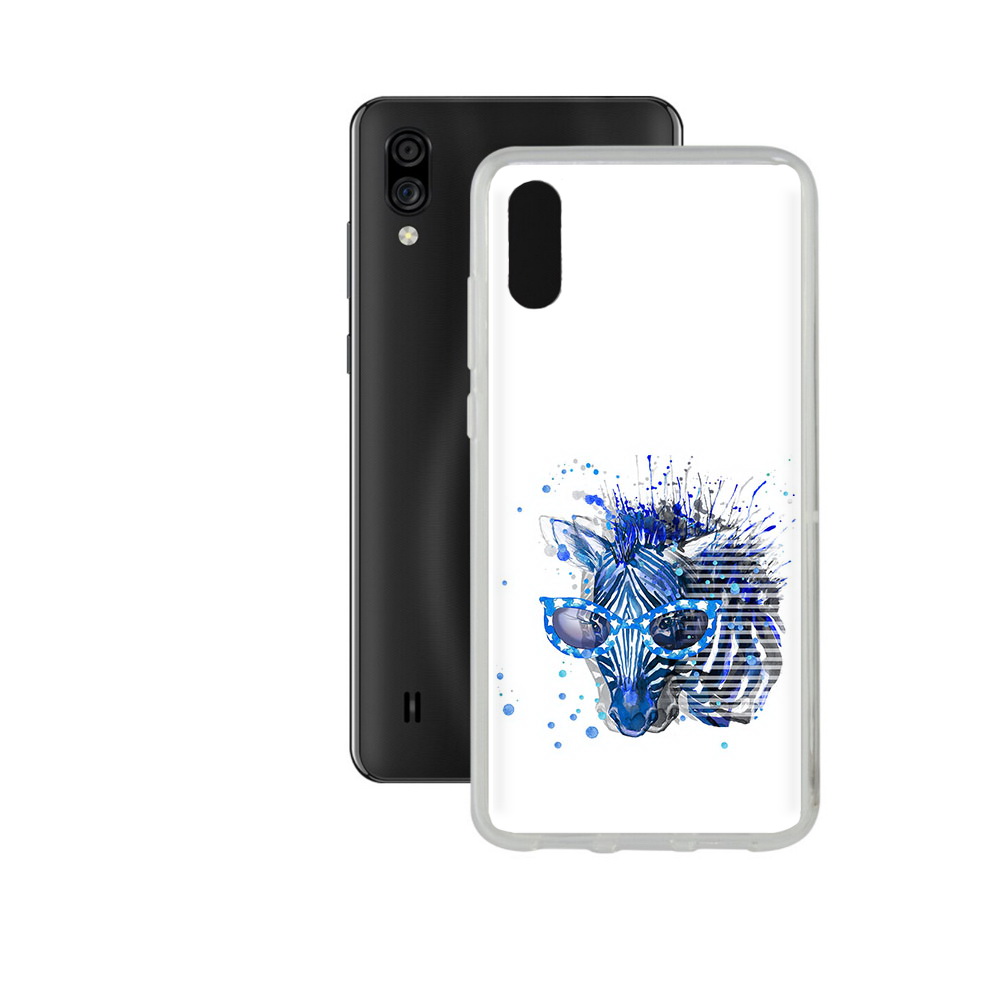 

Чехол MyPads Tocco для ZTE Blade A5 (2020) расплывчатая зебра (PT226944.454.577), Прозрачный, Tocco
