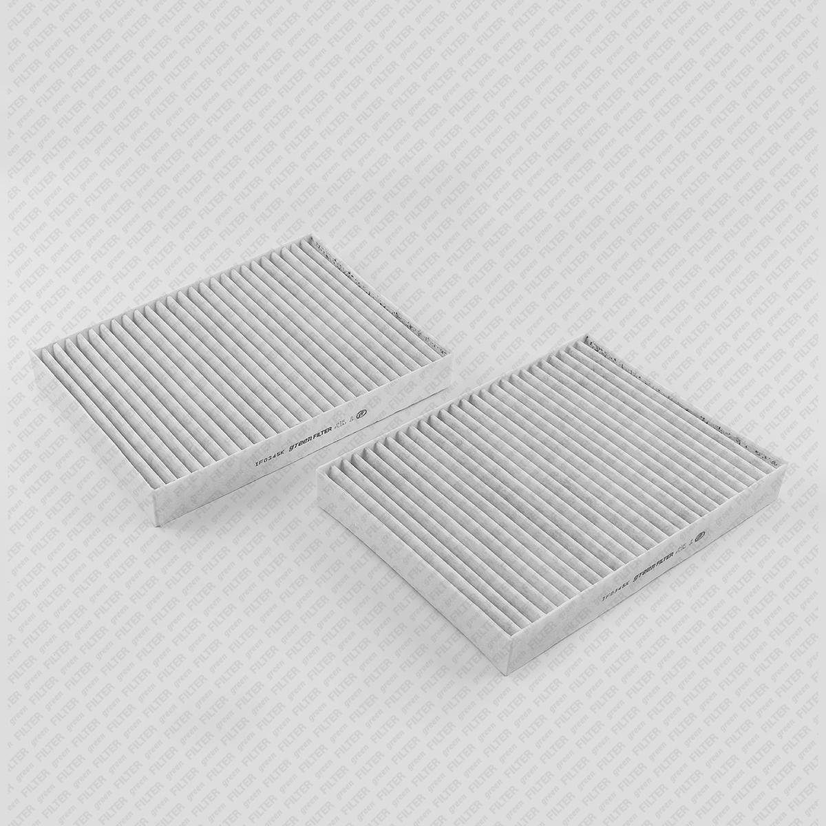 

Фильтр салона угольный Green Filter IF0345K