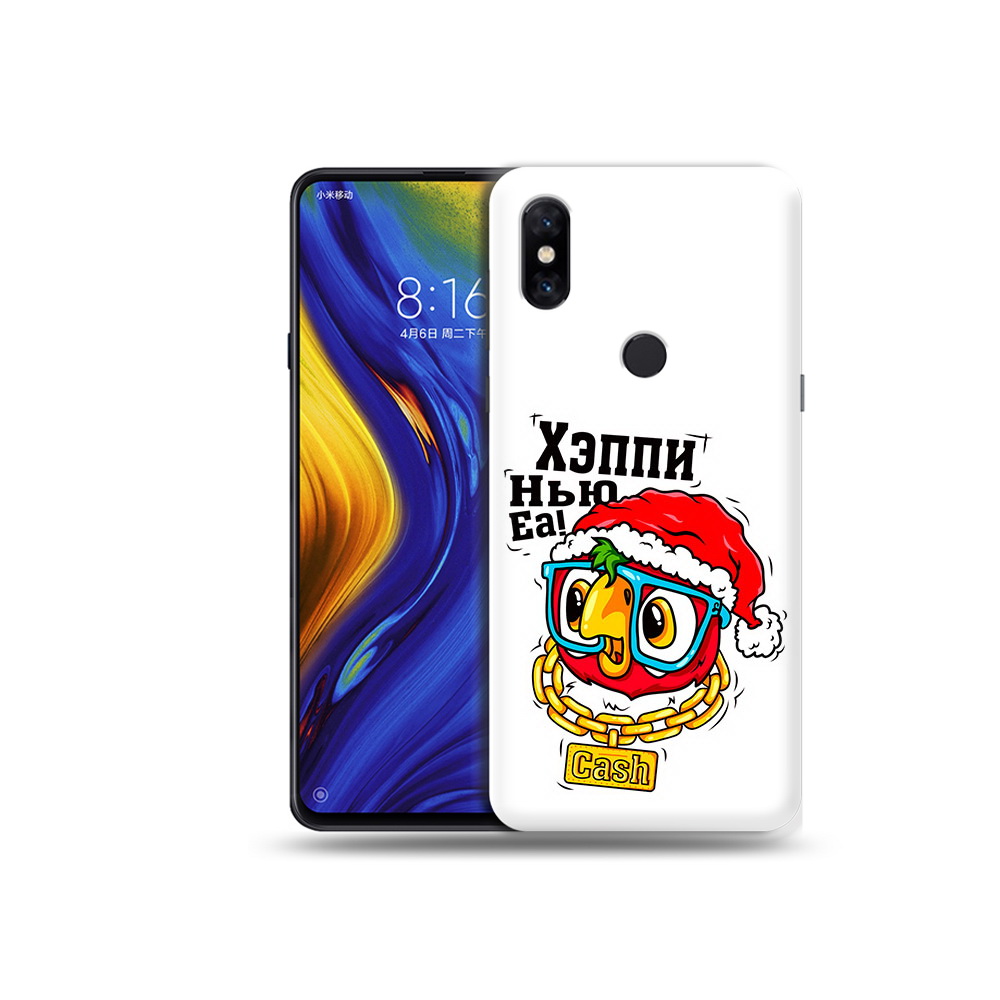 

Чехол MyPads Tocco для Xiaomi Mi Mix 3 Хэппи нью еа (PT119757.326.196), Прозрачный, Tocco