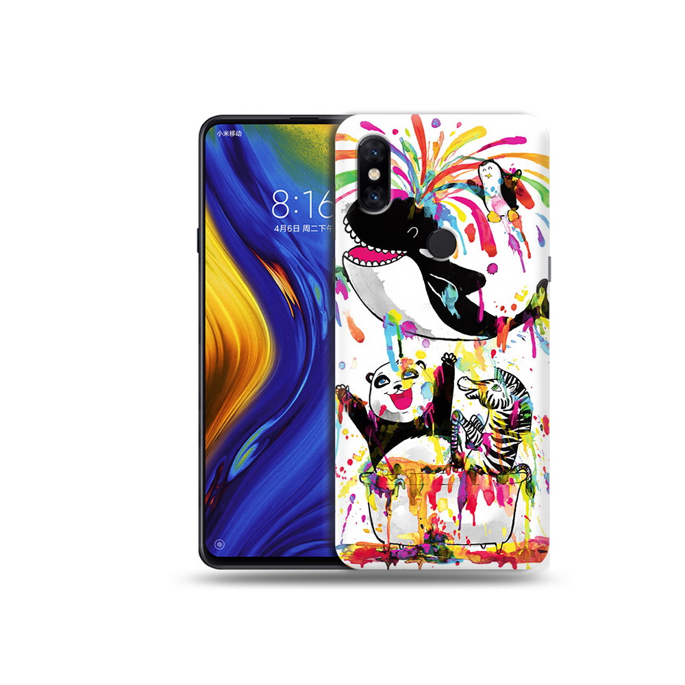 

Чехол MyPads Tocco для Xiaomi Mi Mix 3 Хиппи кит (PT119757.326.191), Прозрачный, Tocco