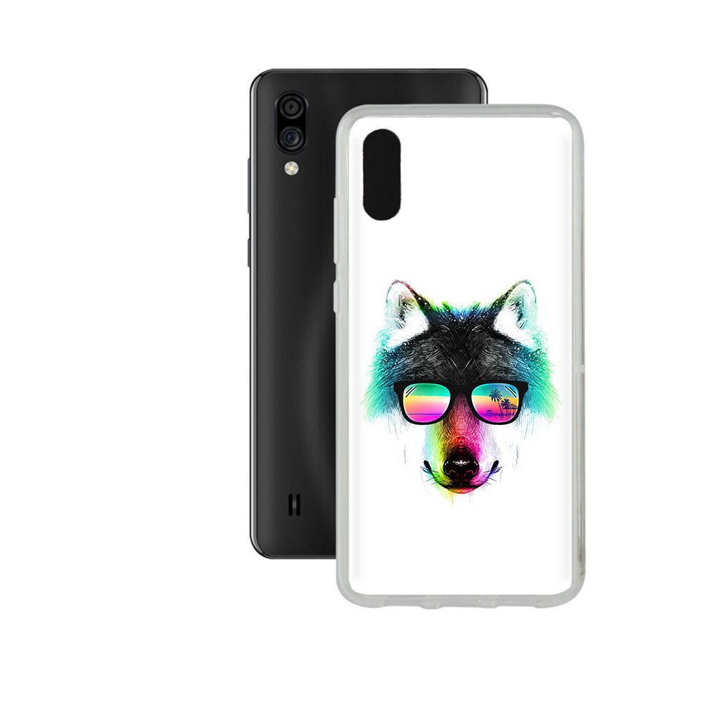 

Чехол MyPads Tocco для ZTE Blade A5 (2020) радужный волк (PT226944.454.567), Прозрачный, Tocco