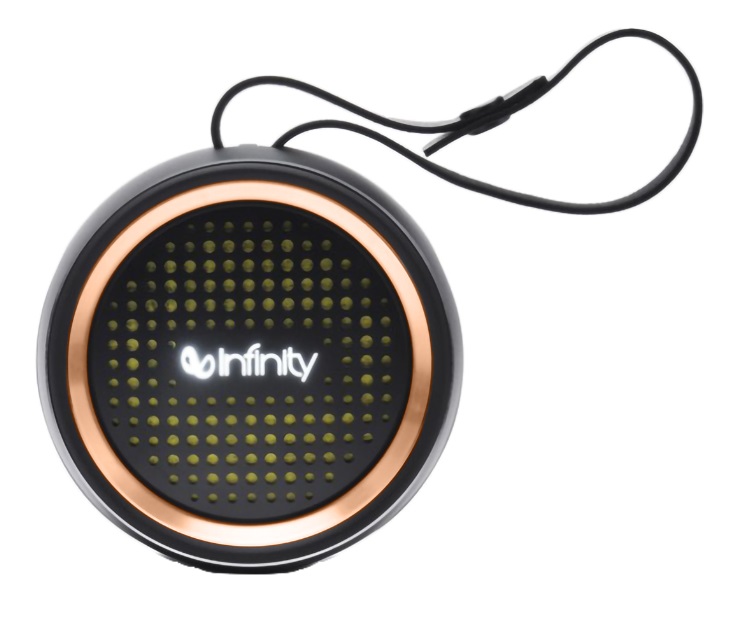 Портативная колонка Infinity Alpha Wireless Portable Speaker black/gold