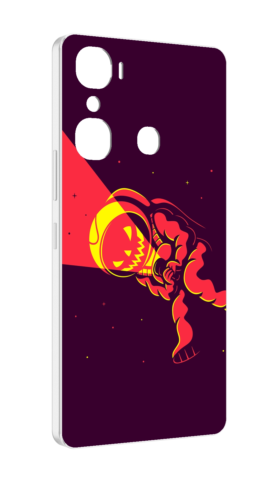 

Чехол MyPads космонавт-в-хеллуин для Infinix Hot 12 Pro, Прозрачный, Tocco
