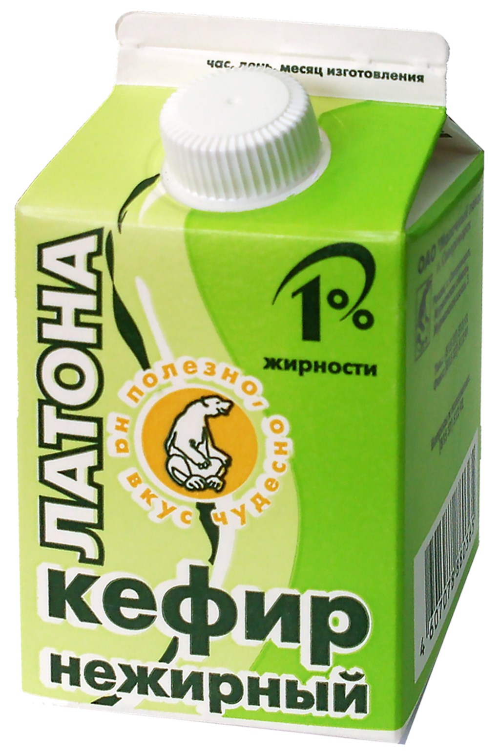 

Кефир Бзмж 1% 500г латона