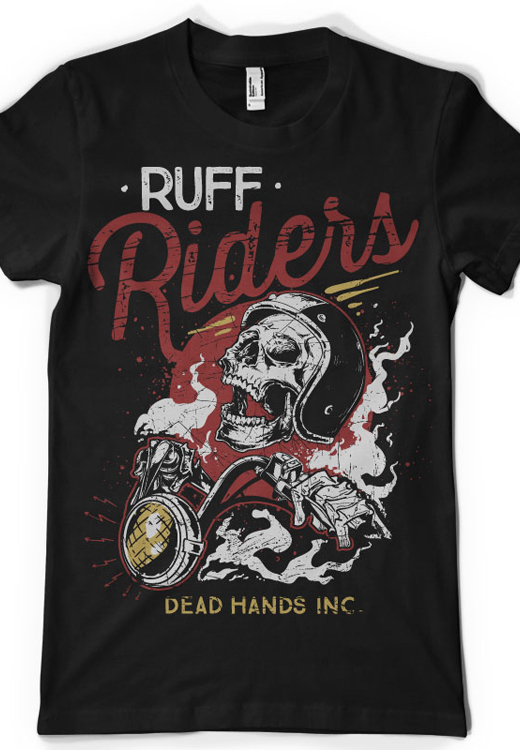 

Футболка унисекс NoBrand CM Ruff Riders черная XL, Черный, CM Ruff Riders