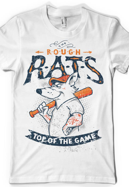 

Футболка унисекс NoBrand CM Rough Rats белая XL, Белый, CM Rough Rats
