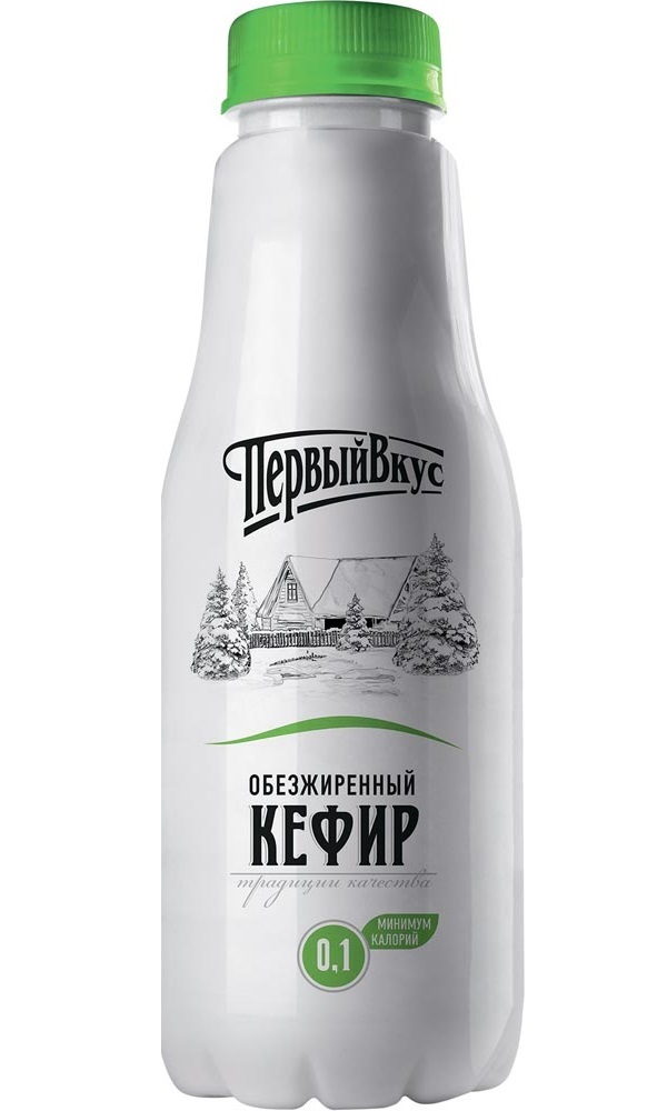

Бзмж кефир первый вкус 0,1% п/б 440г