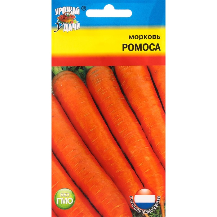 

Семена морковь Урожай удачи Ромоса Р00019520 1 уп.