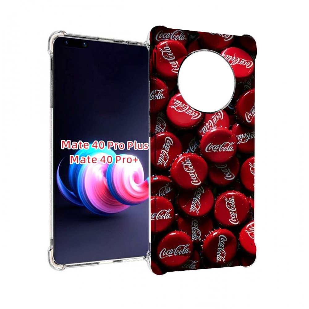

Чехол MyPads крышки от кокаколы для Huawei Mate 40 Pro+ Plus, Прозрачный, Tocco