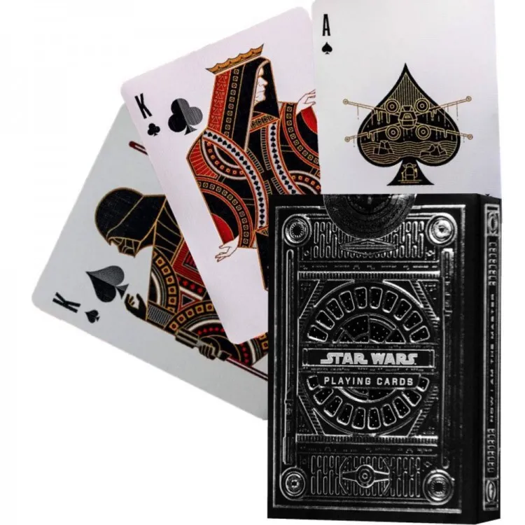 

Карты "Theory11 Star Wars Playing Cards - Silver Special Edition - the Dark Side"