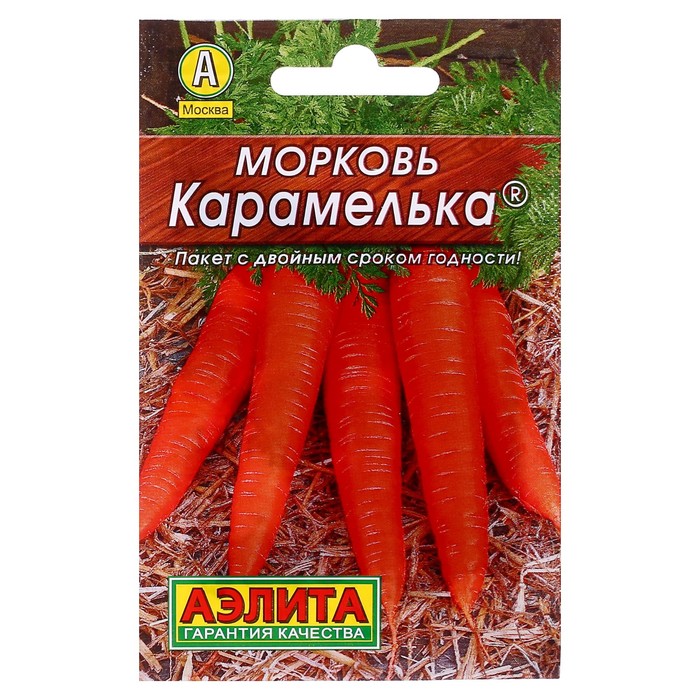

Семена Морковь "Карамелька" "Лидер", 2 г ,