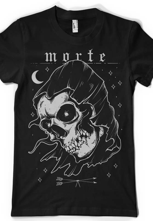 

Футболка унисекс NoBrand CM Morte черная XXXXL, Черный, CM Morte