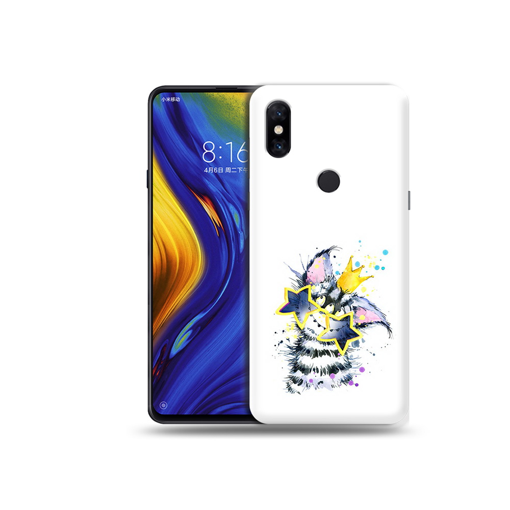 

Чехол MyPads Tocco для Xiaomi Mi Mix 3 Мартовский Нуся (PT119757.326.114), Прозрачный, Tocco
