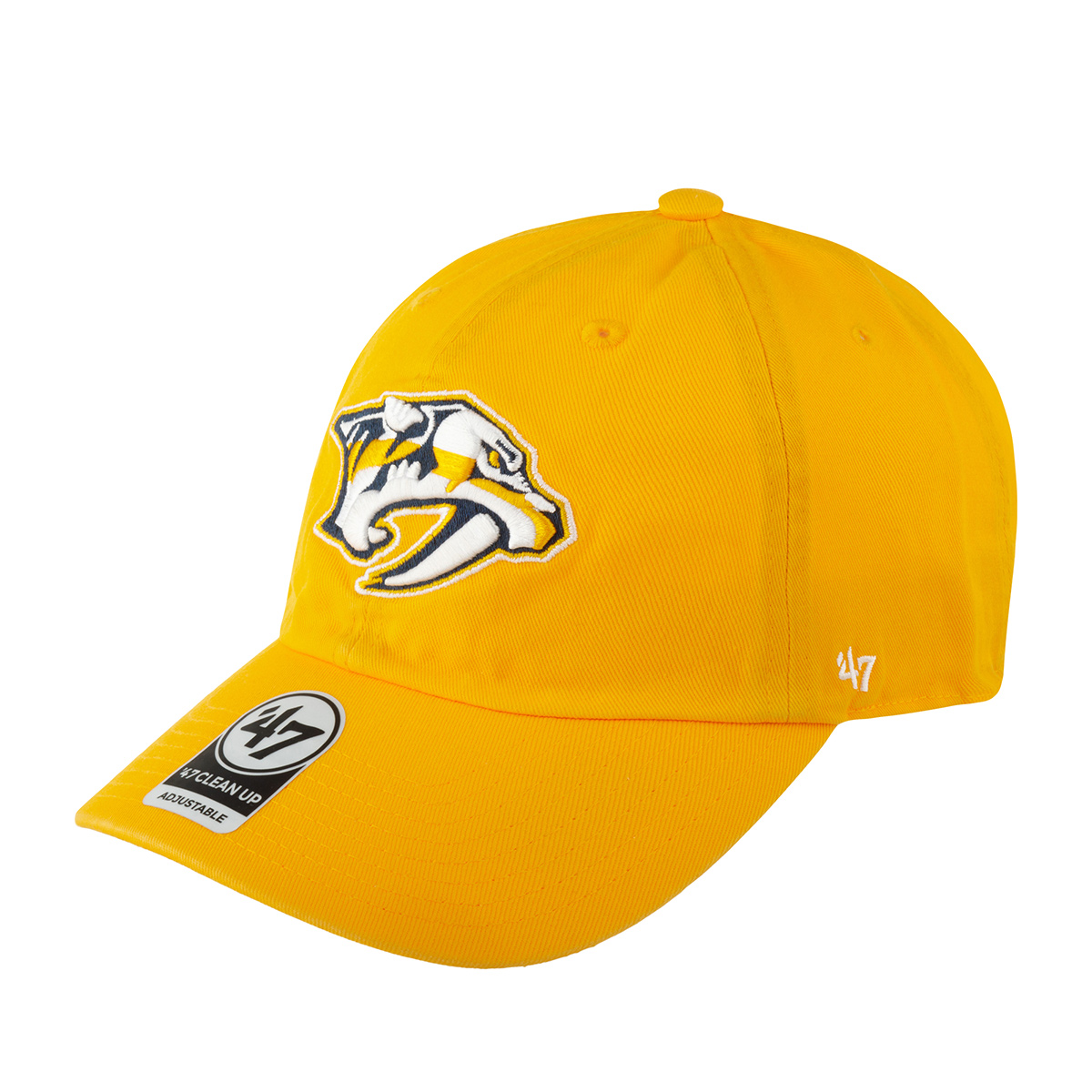 Бейсболка унисекс 47 BRAND H-RGW30GWS-GD Nashville Predators NHL желтая, one size