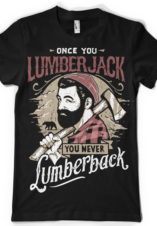 

Футболка унисекс NoBrand CM Lumberjack design черная XL, Черный, CM Lumberjack design