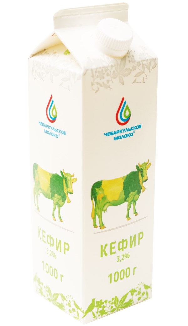 

Кефир Бзмж 3,2% п/пак 1л чебаркуль