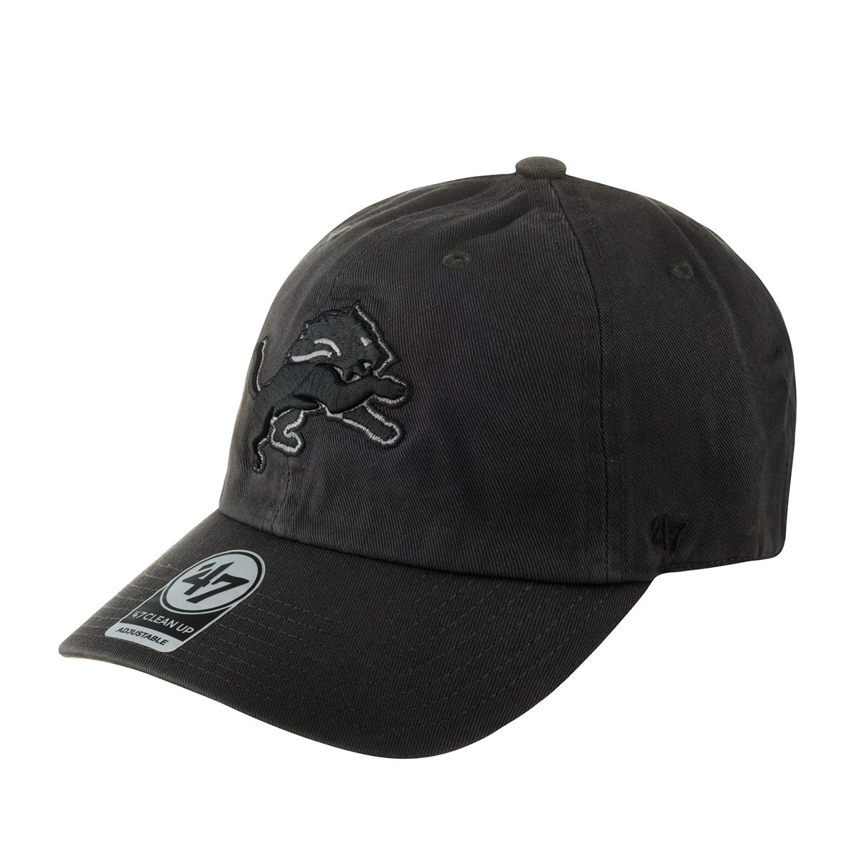 Бейсболка унисекс 47 BRAND F-RGW11GWS-CC Detroit Lions NFL серая, one size