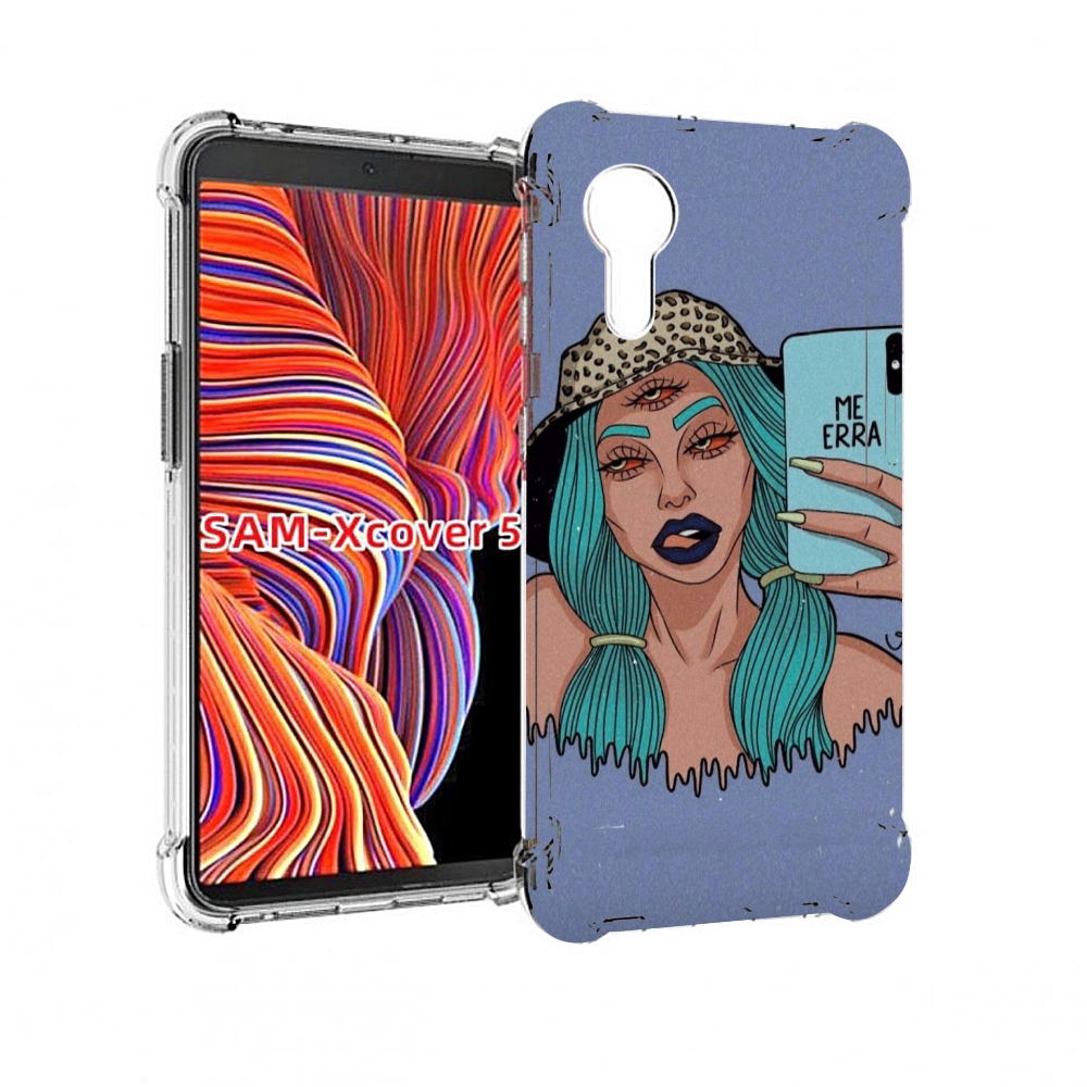 

Чехол MyPads ME Erra женский для Samsung Galaxy Xcover 5, Прозрачный, Tocco