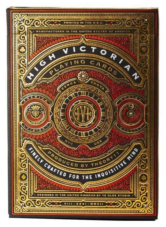 

Карты "High Victorian red"