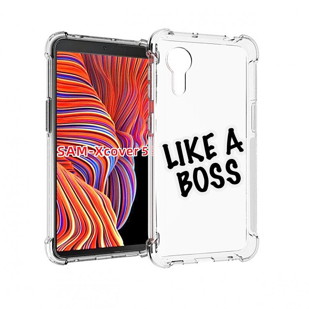 

Чехол MyPads Like-a-boss для Samsung Galaxy Xcover 5, Прозрачный, Tocco