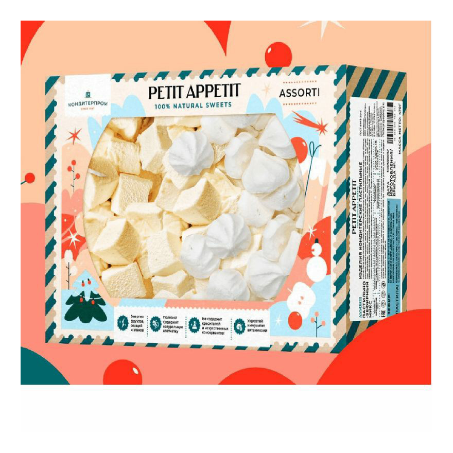 

Зефир и пастила Petit Appetit 470 г