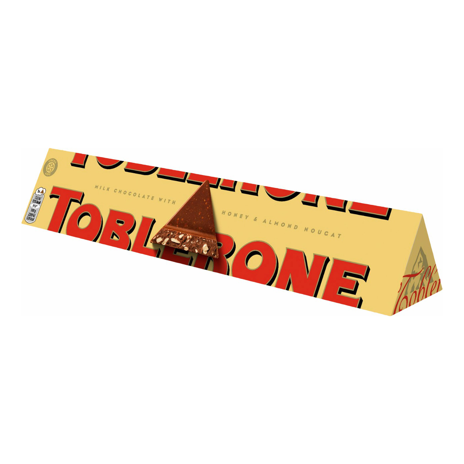 Шоколад Toblerone молочный с медово-миндальной нугой 360 г